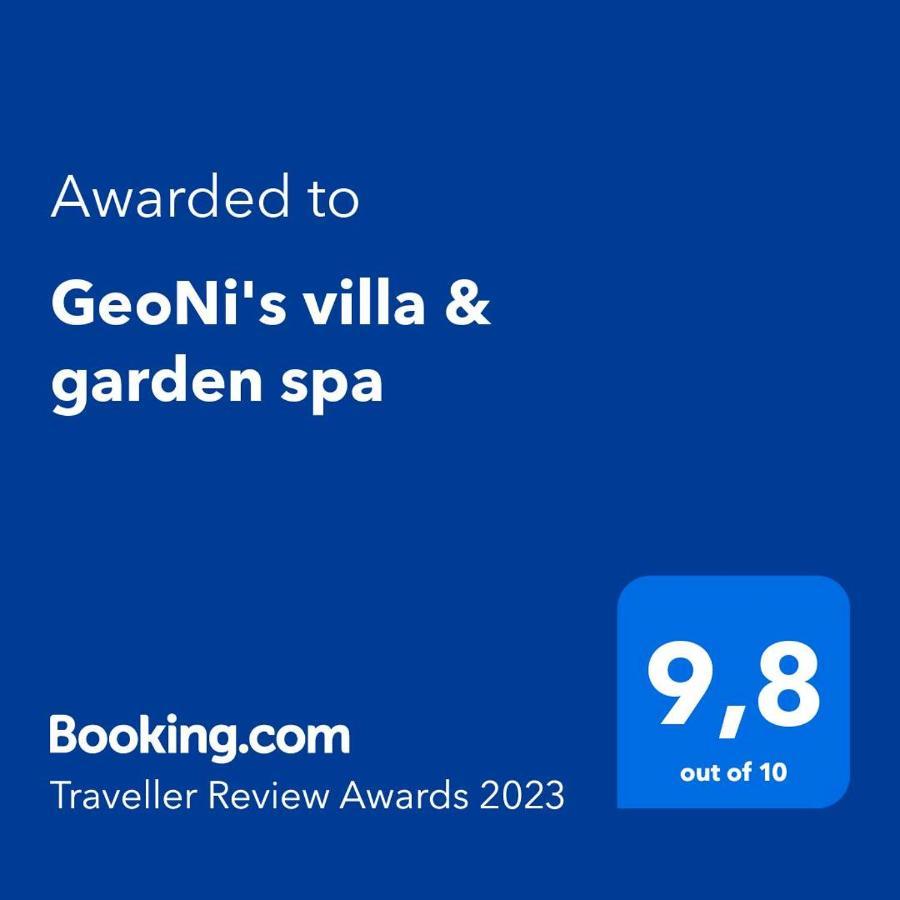 Geoni'S Villa & Garden Spa Apollonía Exteriér fotografie